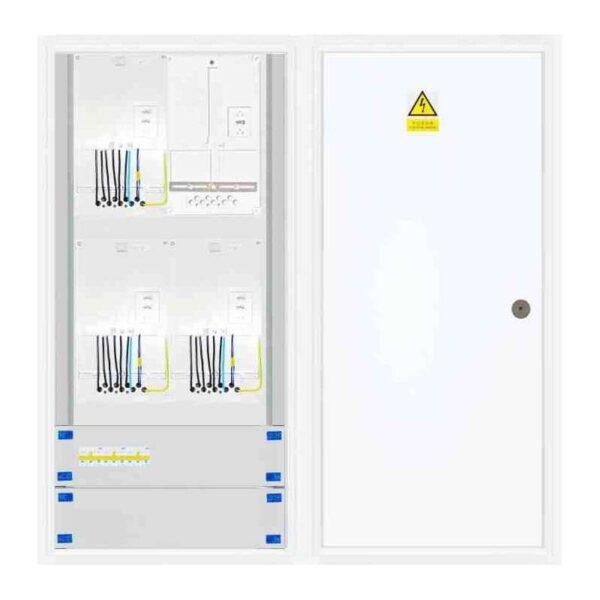 Elektroměrový rozvaděč 3x 3f elektroměr bez HDO